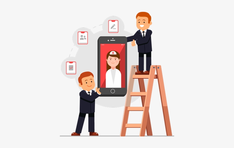 How To Build A Virtual Nurse App Like Sensely - Working With Each Other, transparent png download