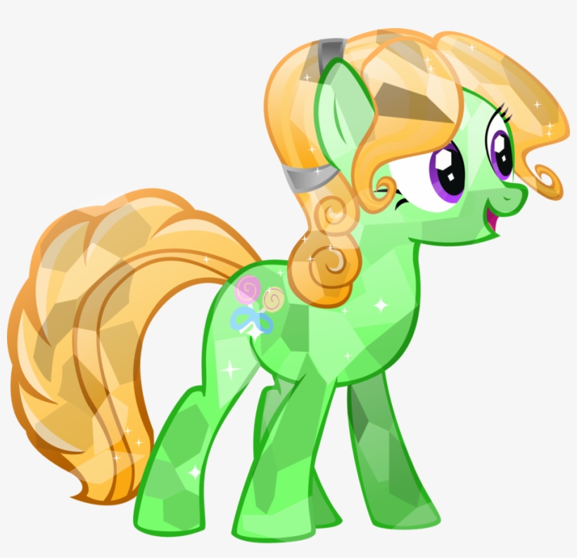 Crystal Lemon Adopted By Emily Hooper - My Little Pony Ponis, transparent png download