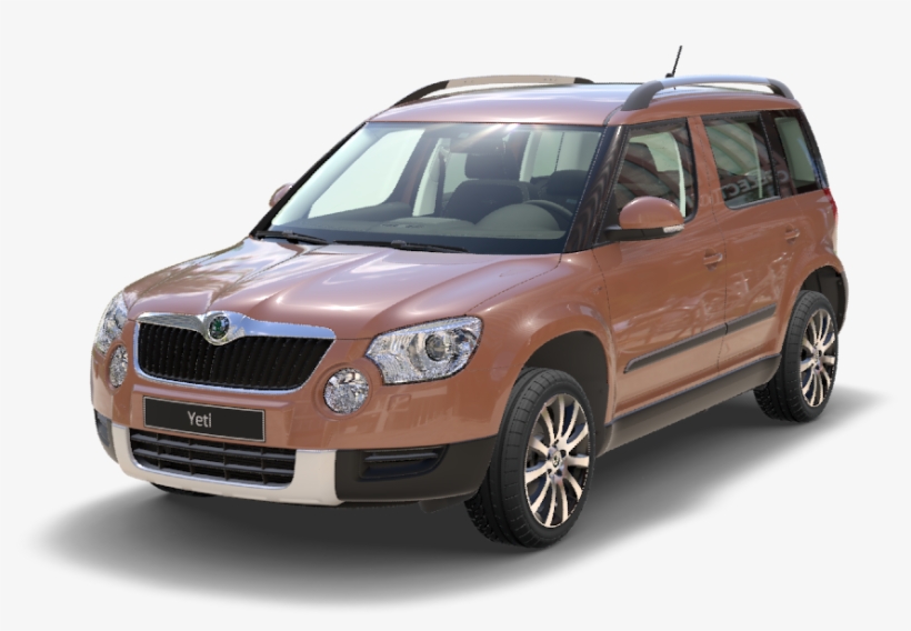 Škoda Yeti, transparent png download