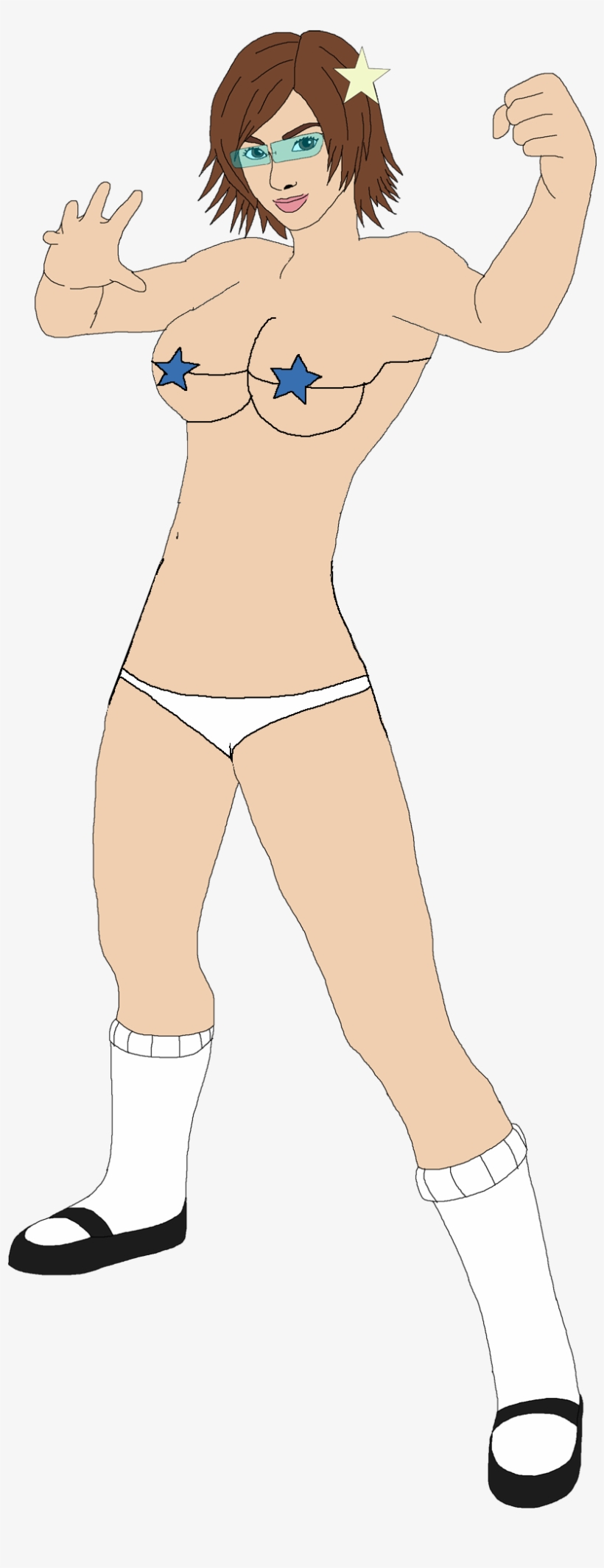Asuka Kazama As Susan Test With Star Bra - Asuka Kazama, transparent png download