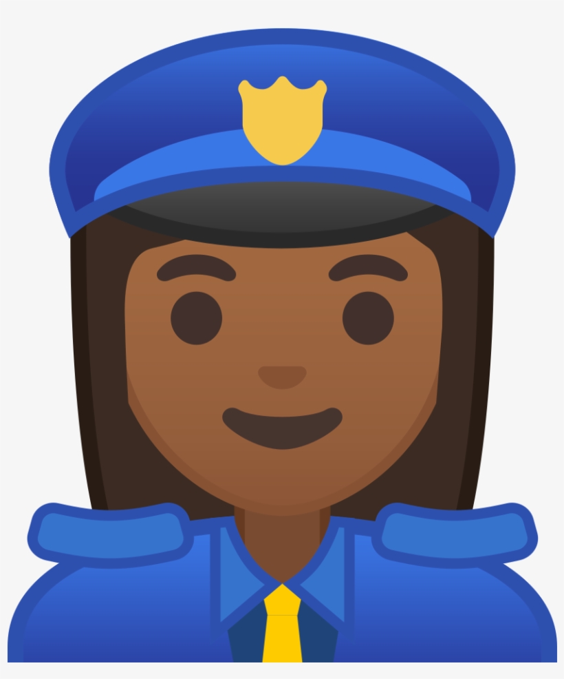 Download Svg Download Png - Police Officer Emoji, transparent png download