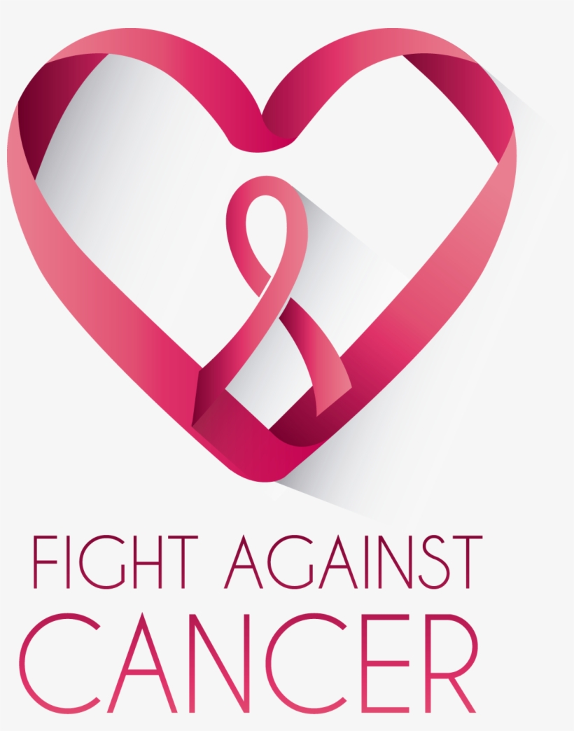 Fight Against Cancer Symbol - Breast Cancer, transparent png download