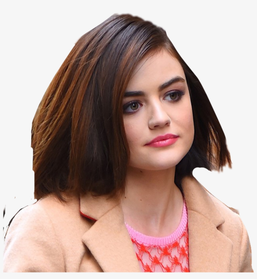 Lucy Hale Hair Color 2017, transparent png download