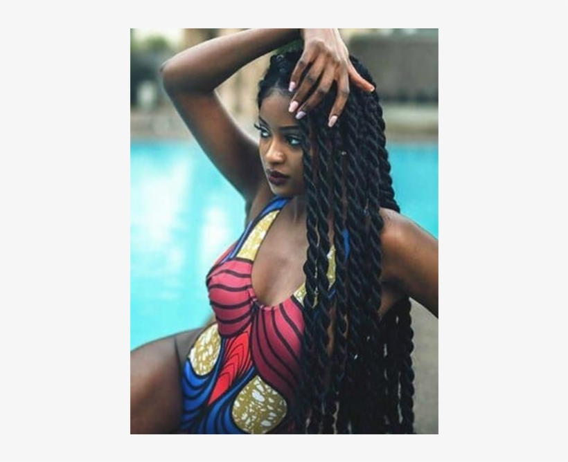 Braided Hairstyles In Kenya, transparent png download