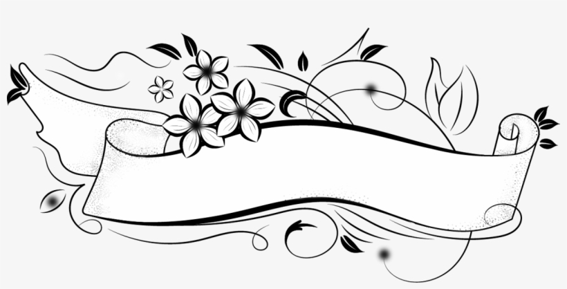 Flowers Drawing Illustrations, Png File - Клипарт Пнг Баннеры, transparent png download
