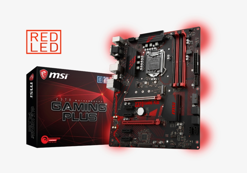 Unlock More Fps By Optimizing Ddr4 Performance - Msi Z370 Gaming Plus Cfx Atx Motherboard, transparent png download