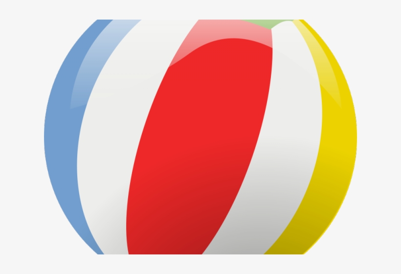 Beach Ball Clipart Pool Party - Sphere, transparent png download
