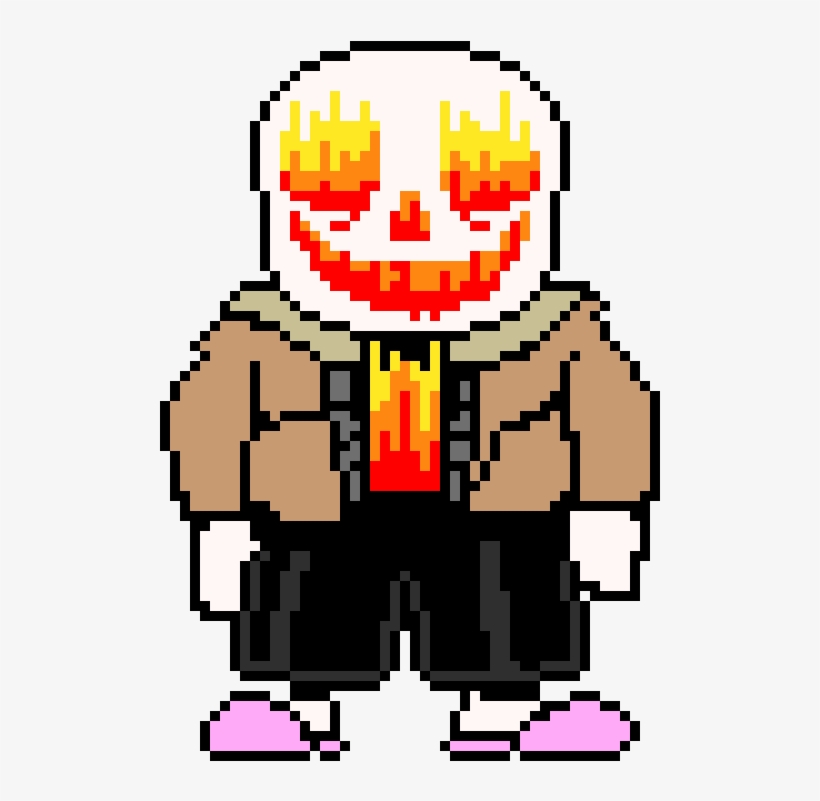 Have A Sneak Peek At Volcanic Sans From My New Au Ashtale - Sans Transparent, transparent png download