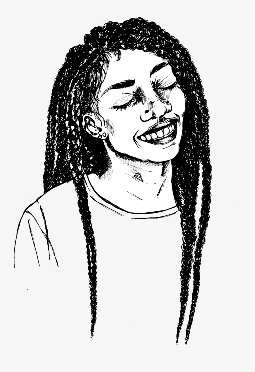 Dreadlocks Ubisafe Raeable - Sketch, transparent png download