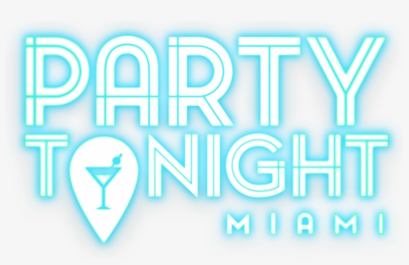 Parties - Neon Sign, transparent png download
