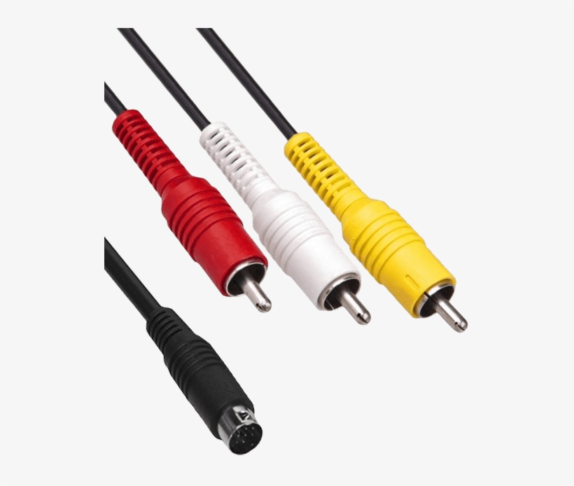 S Video Av Cable Sega Mega Drive 2 1 8m Smd - Speaker Wire, transparent png download