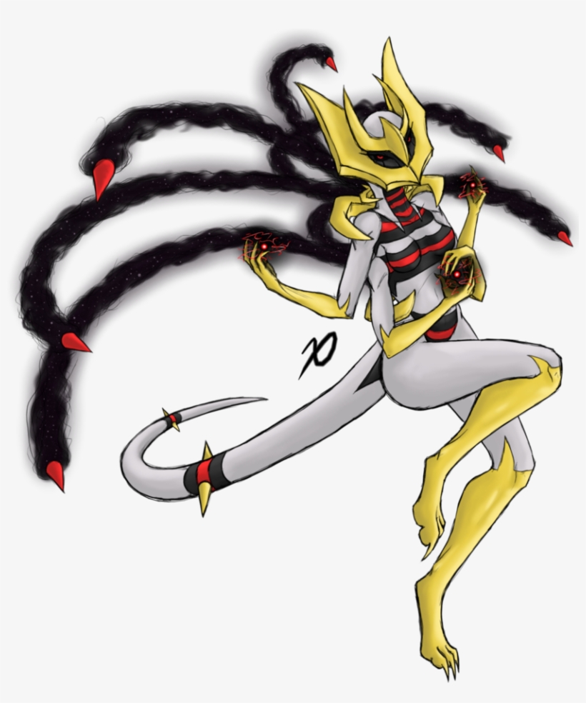 Png - Pokemon Giratina Human Form, transparent png download