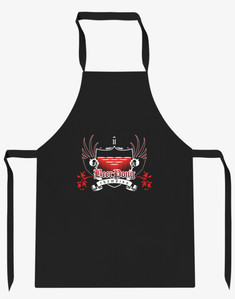 Beer Pong 1 ﻿premium Jersey Apron - Mandiles De La Catrina, transparent png download