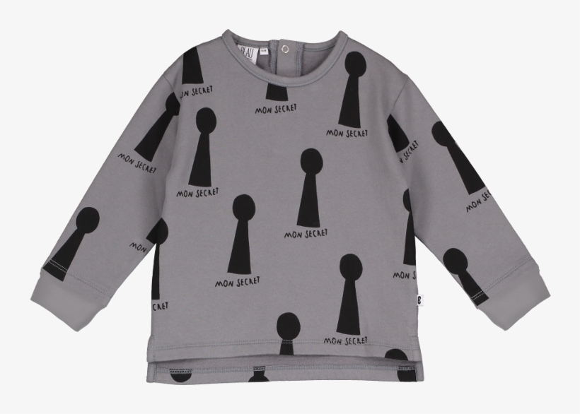 Baby Sweater Keyholes - Long-sleeved T-shirt, transparent png download