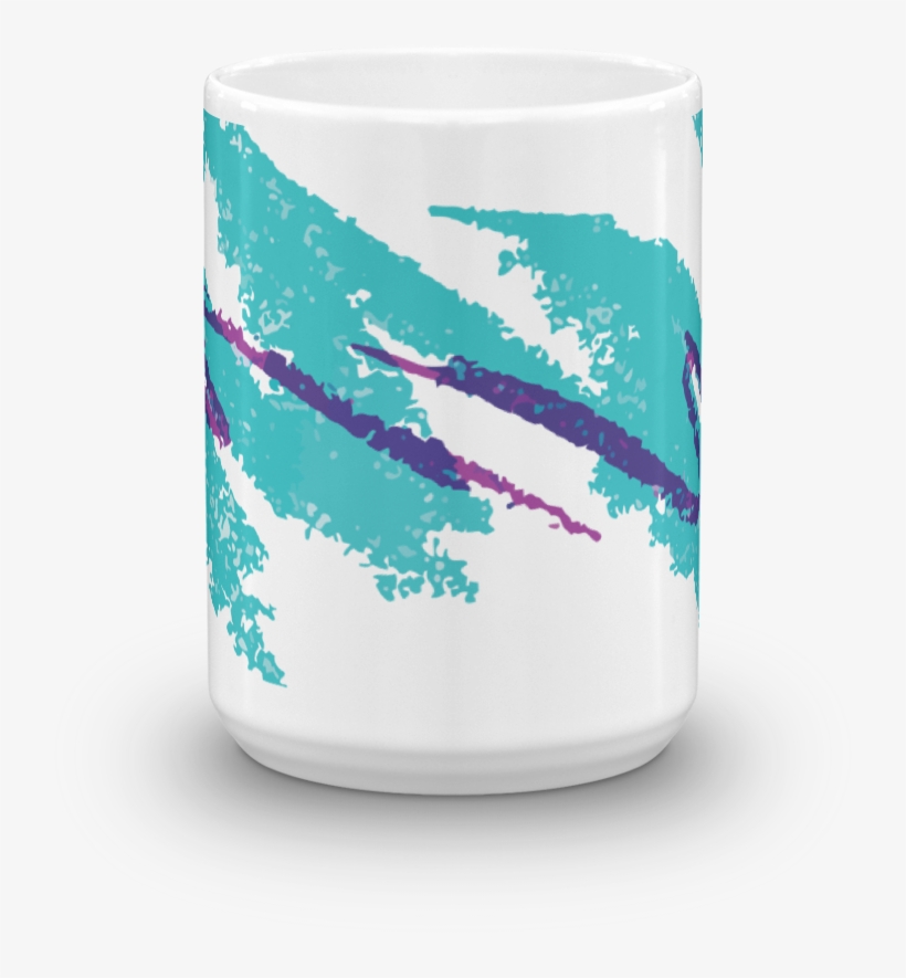 90's Solo Cup Pattern Coffee Mug - Mug, transparent png download