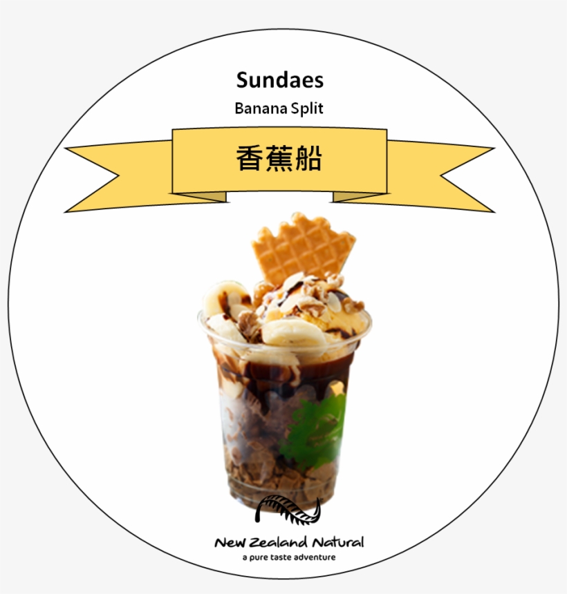 首頁 / 聖代 / 聖代冰淇淋 / 香蕉船banana Split - Sundae, transparent png download