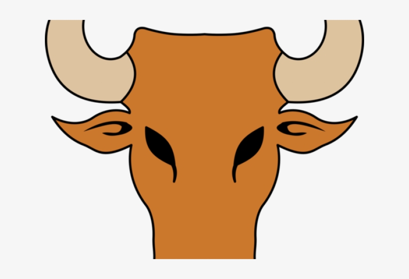 Bull Clipart Nose Ring Clipart - Drawing Of A Ox, transparent png download