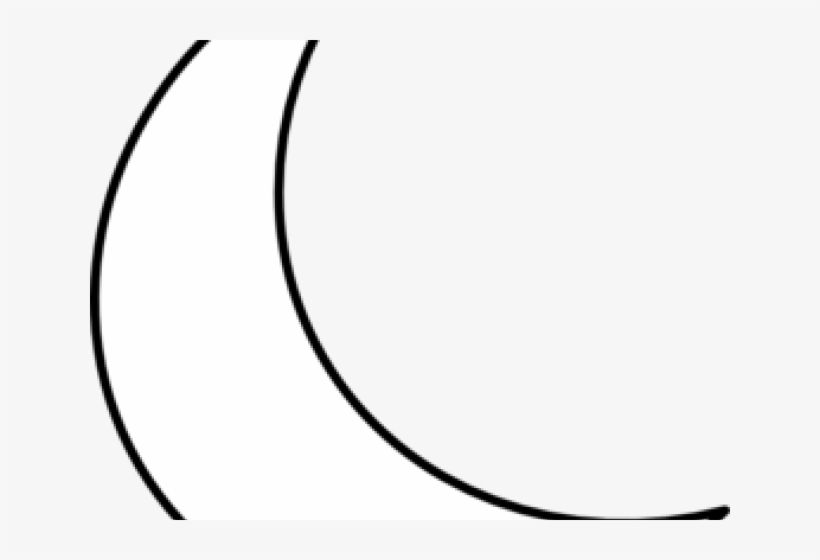 Crescent Clipart Half Moon - Circle, transparent png download