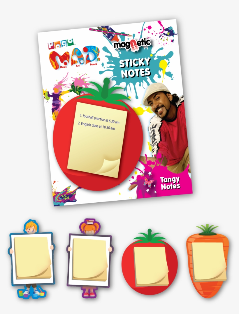 Pogo Mad Magnetic Sticky Notes - Magnetic Sticky Notes Png, transparent png download
