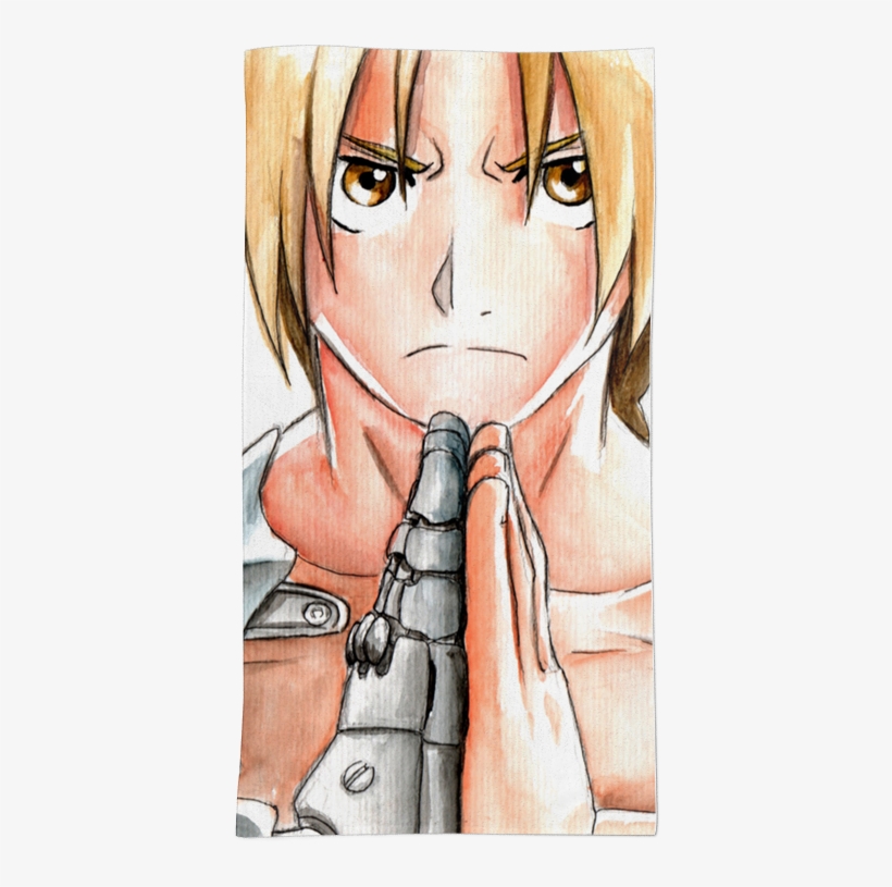Toalha Edward Elric De Rodrigo Chaemna - Edward Elric, transparent png download