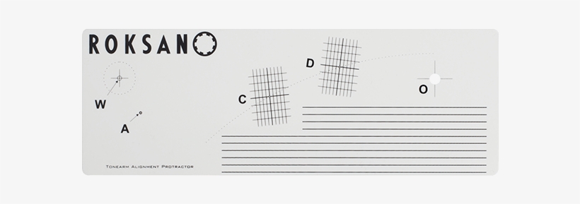Roksan Tonearm Protractor Products - Roksan, transparent png download