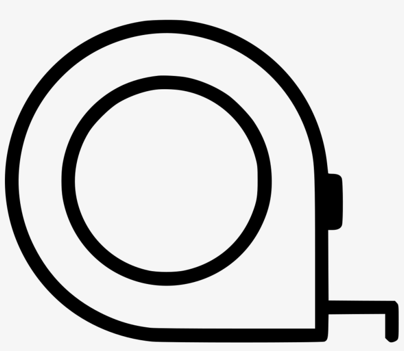 Tool Measuring Tape Comments - Circle, transparent png download