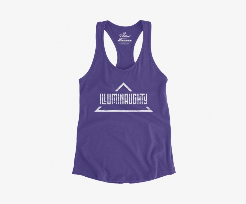 Illuminaughty Racerback Tank - Active Tank, transparent png download