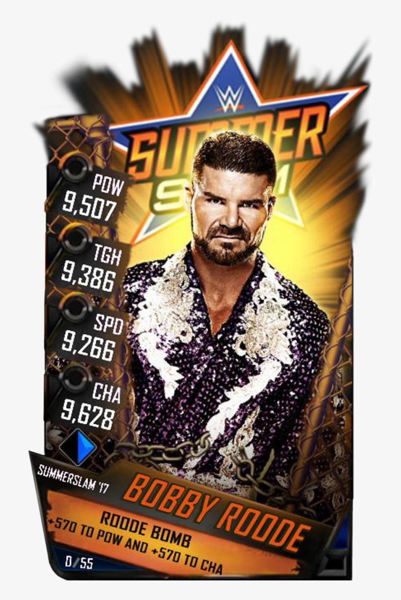 Bobbyroode S3 15 Summerslam17 - Wwe Supercard Jimmy Uso, transparent png download