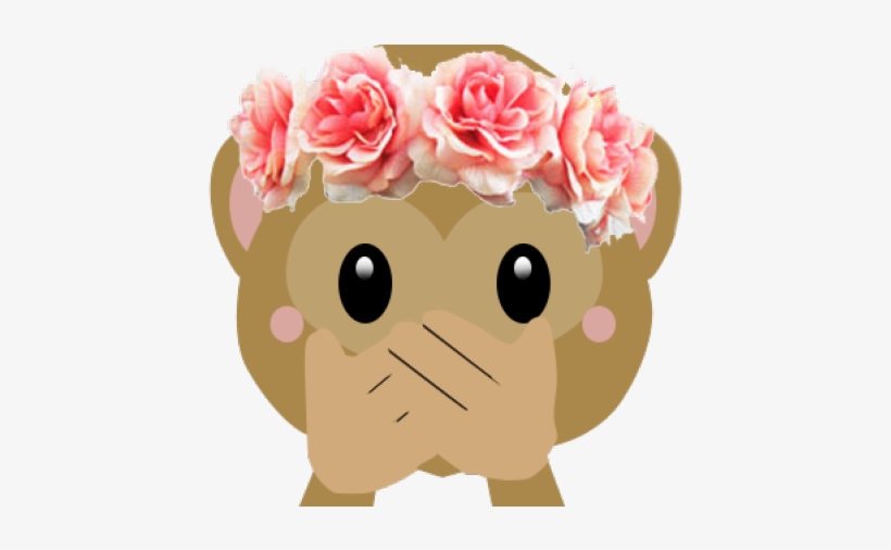 Emoji Clipart Rose - Pink Flower Crown Transparent, transparent png download