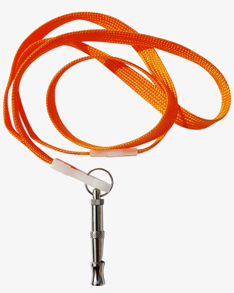 Dog Whistle For Recall With Free Lanyard And Whistle - Keychain, transparent png download