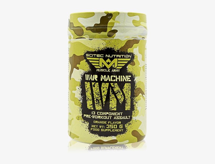 Picture Of Muscle Army War Machine 350g - Muscle Army War Machine 350 Gr, transparent png download