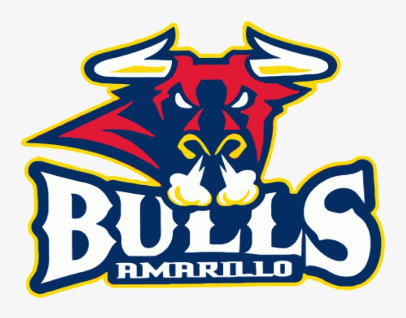 Amarillo Bulls Logo Nahl - Amarillo Bulls Hockey Logo, transparent png download