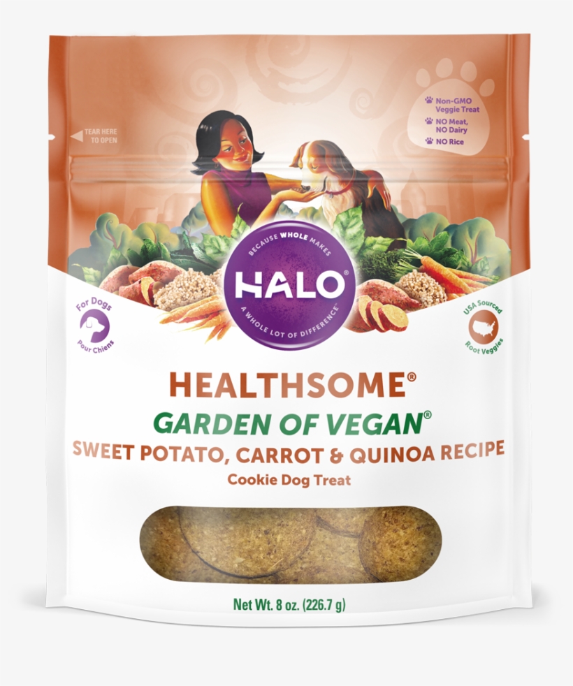Halo Healthsome® Garden Of Vegan® Sweet Potato, Carrot - Veganism, transparent png download