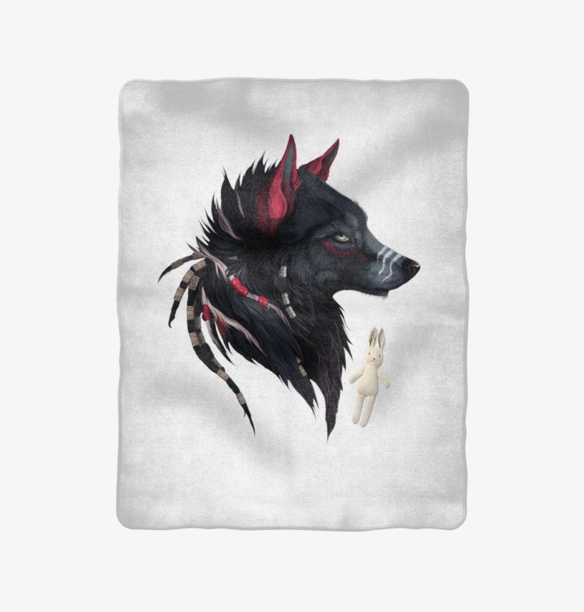 Mystical Drawings Of A Wolf, transparent png download