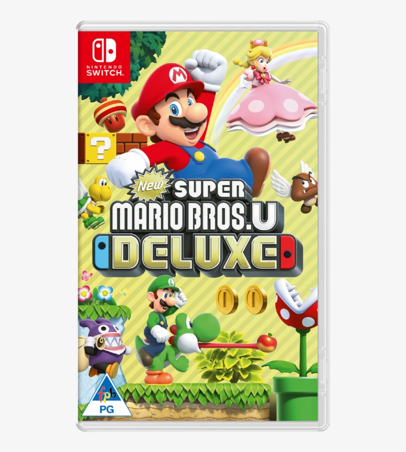 New Super Mario Bros - Super Mario Bros U Deluxe Switch, transparent png download