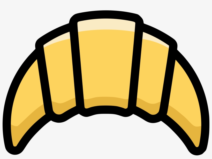Big Image - Clipart Croissant, transparent png download