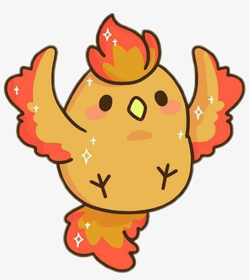 Report Abuse - Kawaii Phoenix, transparent png download