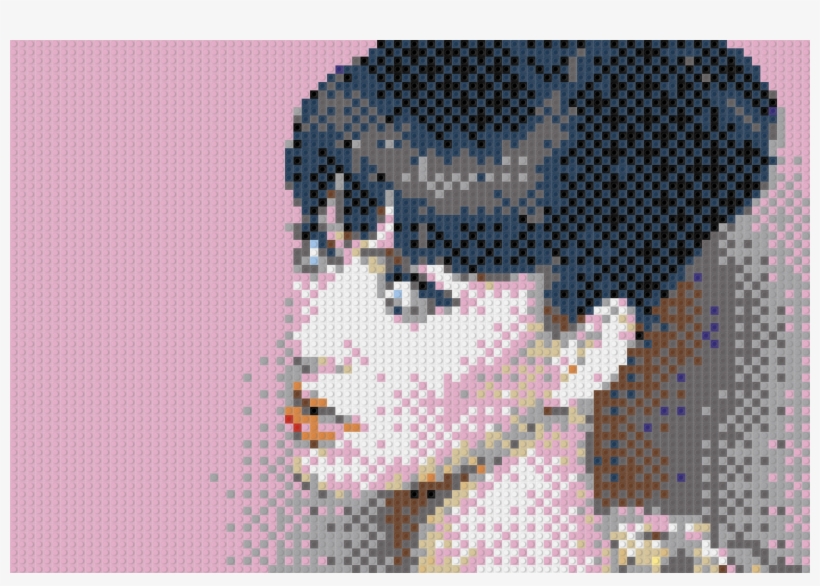 Load Image Into Gallery Viewer, Katy Perry In Pink - Black Hair Violet Eyes, transparent png download