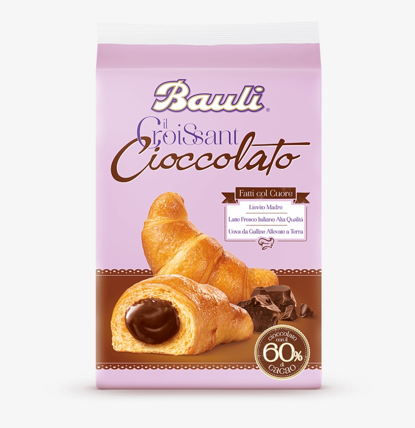 Bauli Croissant Chocolate 300g - Brioche Bauli, transparent png download