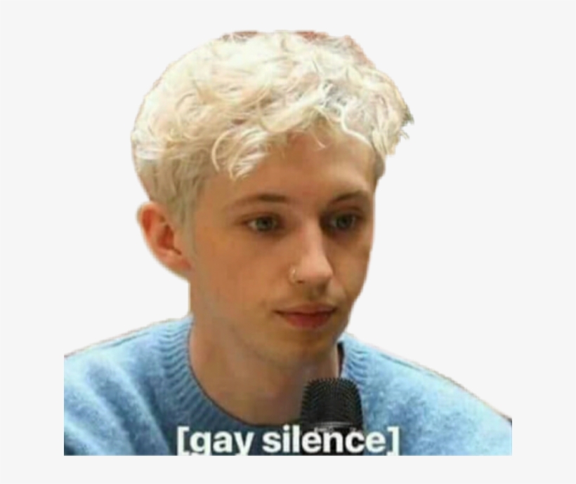 Troyesivan Meme Troye Gaysilence Png Troye Sivan Memes - Blond, transparent png download