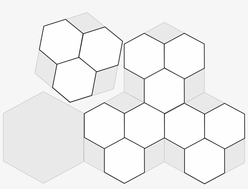 "tesselate" A Hex Grid - Illustration, transparent png download