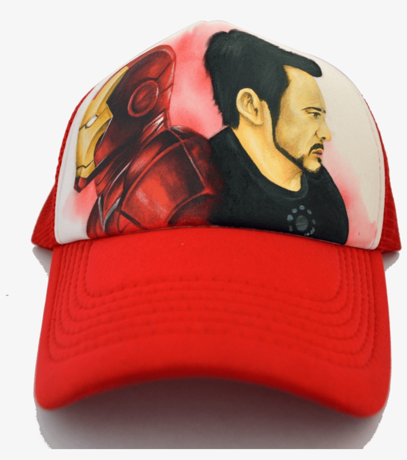 Gorra Tony Stark - Baseball Cap, transparent png download