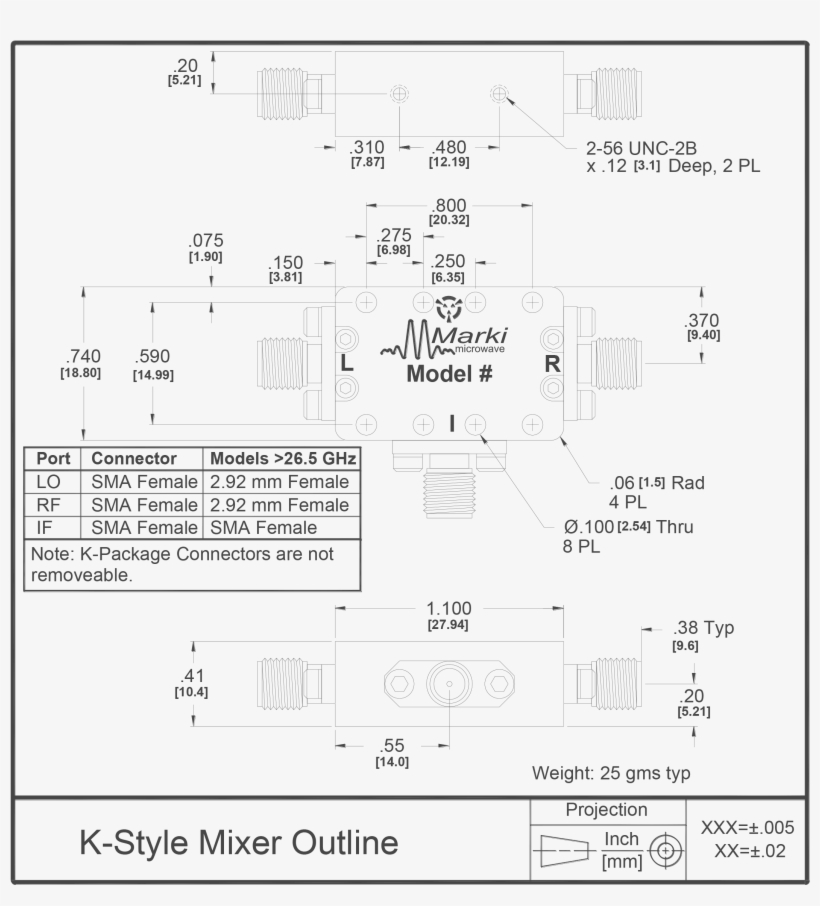 M4-0126 Mixer Package Diagram - Diagram, transparent png download