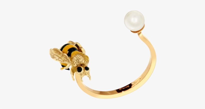 To Bee Or Not To Be Piercing Ring - Earrings, transparent png download