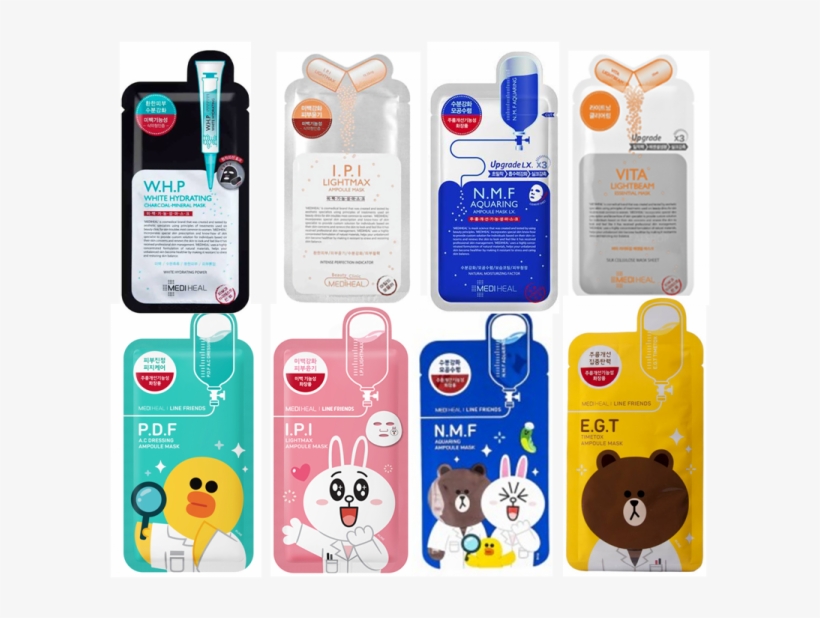 Mediheal Sheet Masks - Korean Cell Sheet Masks, transparent png download
