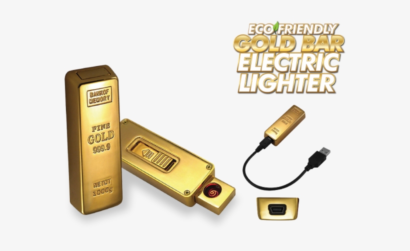 Gold Bar - Data Transfer Cable, transparent png download