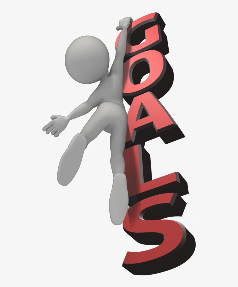 How To Teach Youth To Sell Discover The Goal - Goal Stick Figure, transparent png download