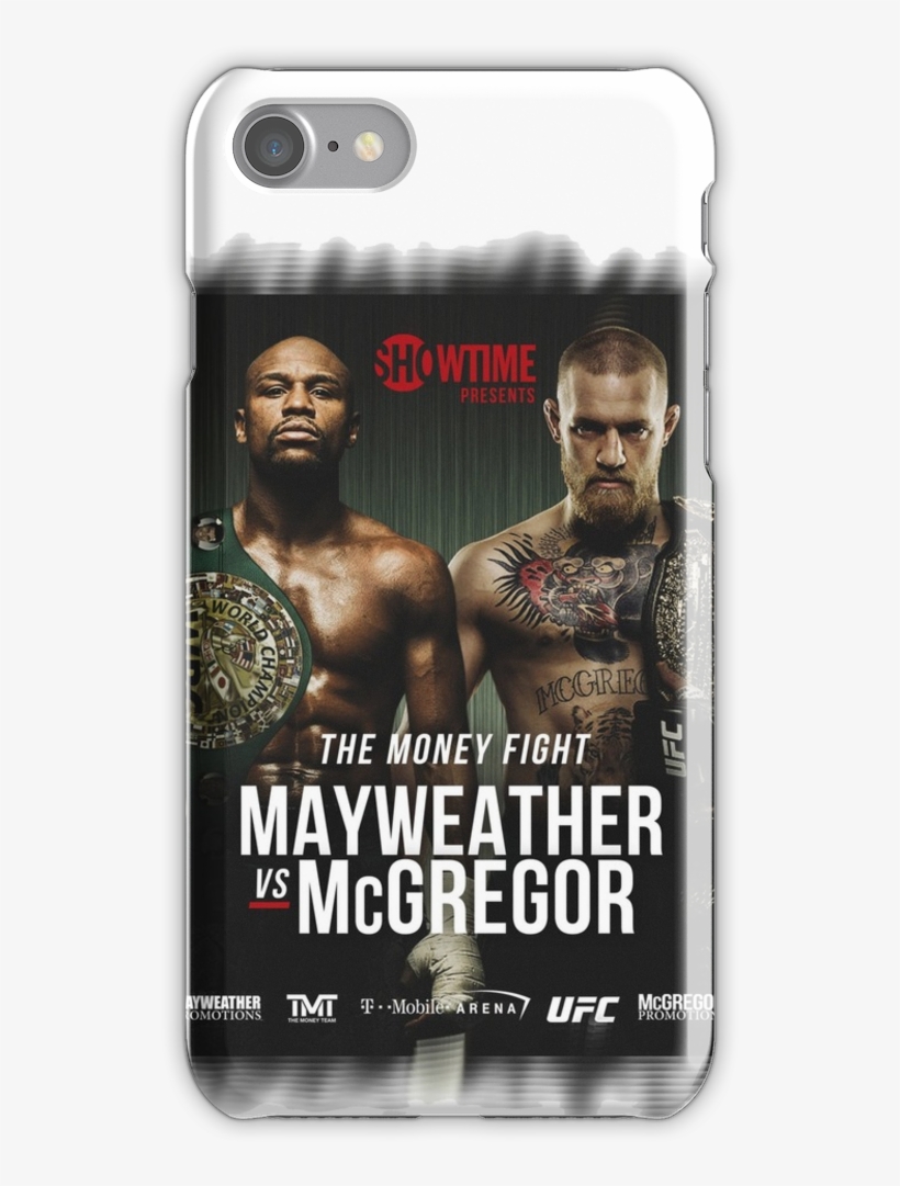 Floyd Mayweather Iphone 7 Snap Case - Mayweather Vs Mcgregor Ufc, transparent png download