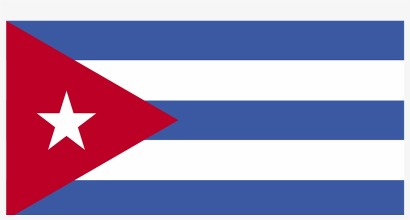 Cuba Flag With The Name, transparent png download