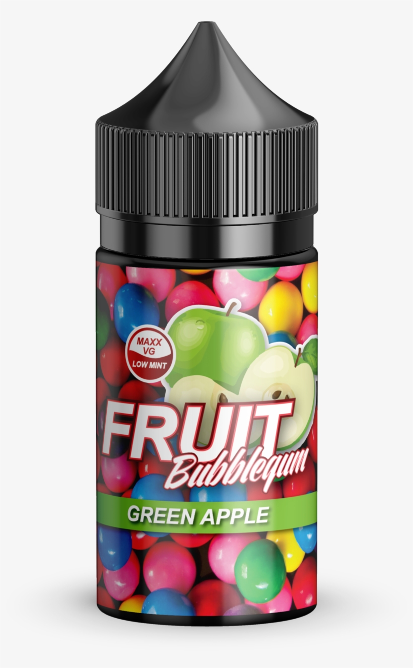 Fruit Bubblegum Green Apple - Smoothie, transparent png download